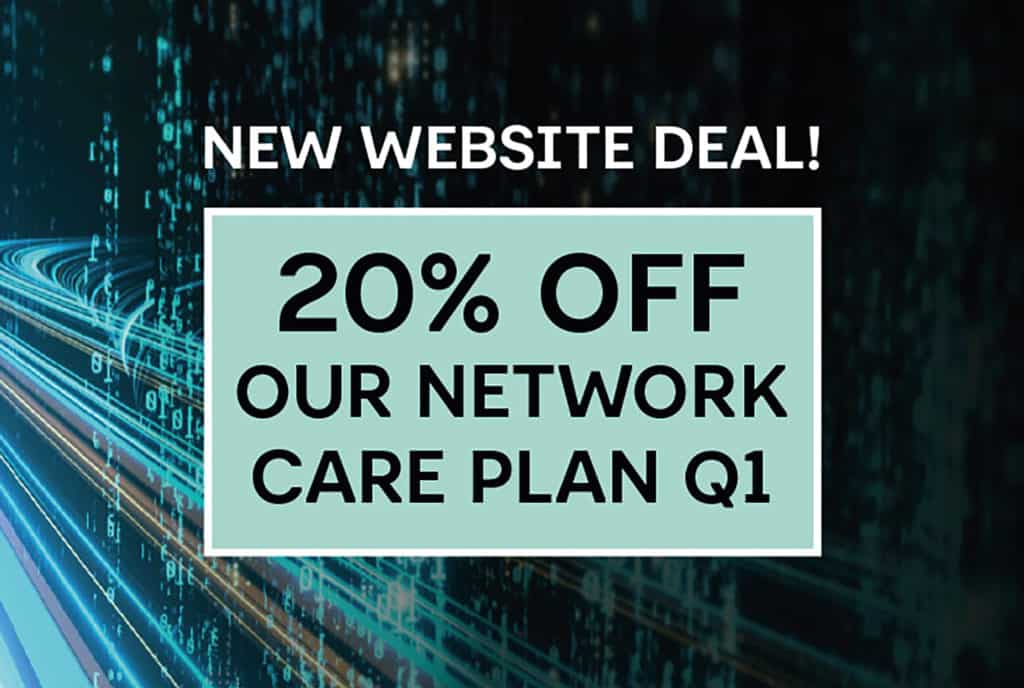 20% off our network care plan
