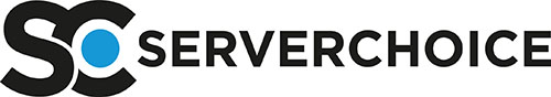 ServerChoice Company logo in two colours