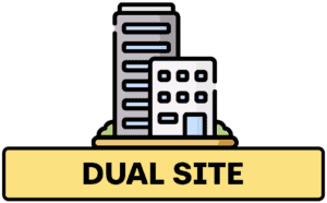 Image of a dual site icon